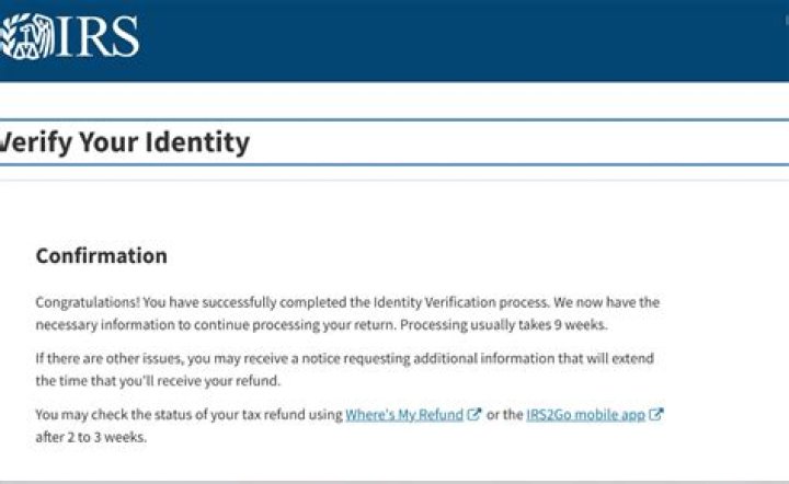 Why is the IRS questioning my identity?