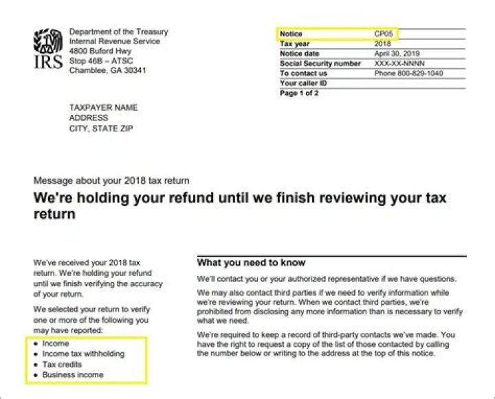 Why is the IRS verifying my tax return?